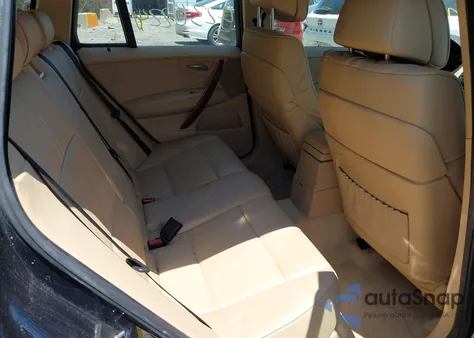 2008 BMW X3 3.0Si from USA, damaged, VIN WBXPC93418WJ02816